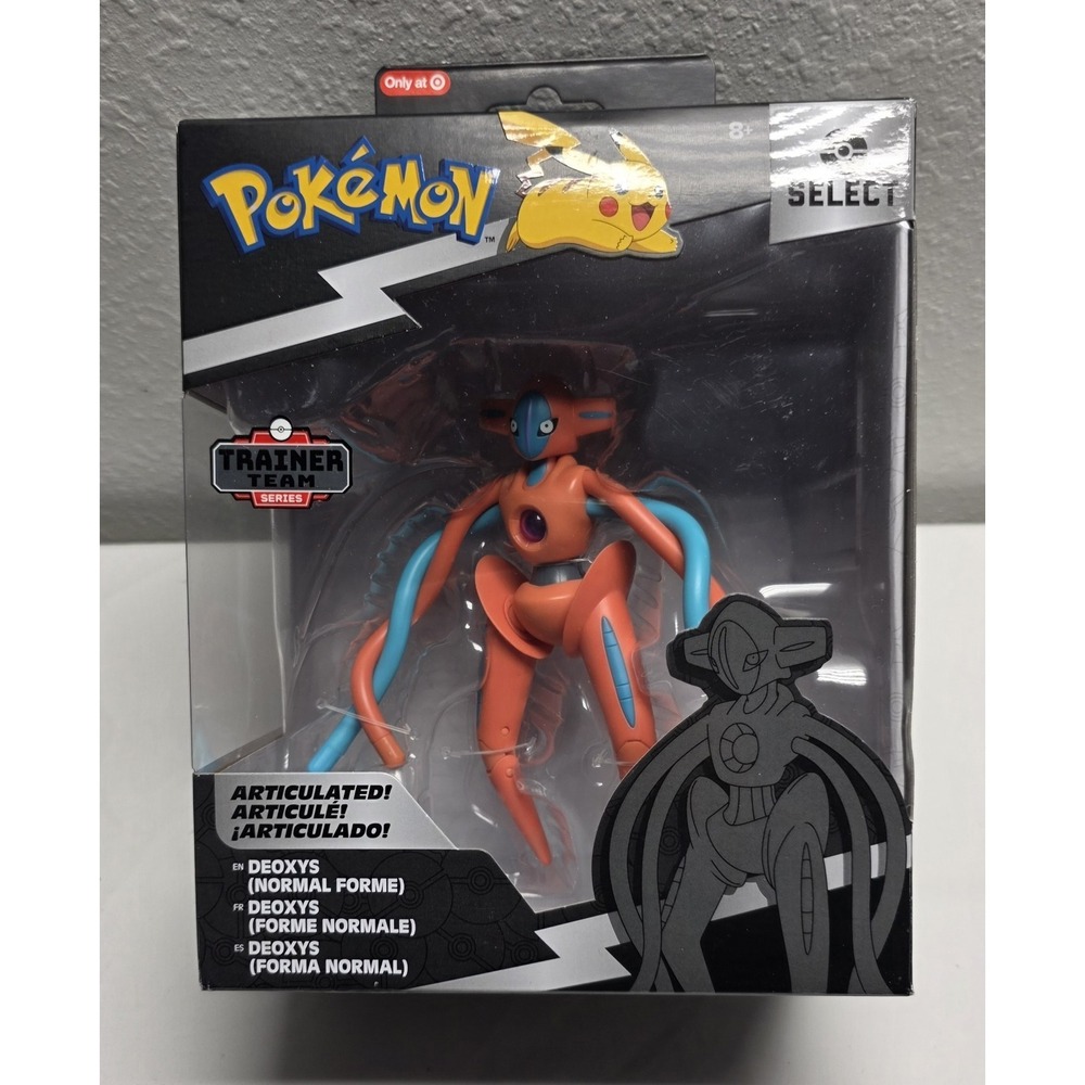 Pokémon Deoxys 6" Action Figure (Target Exclusive): 9 Articulations New/sealed